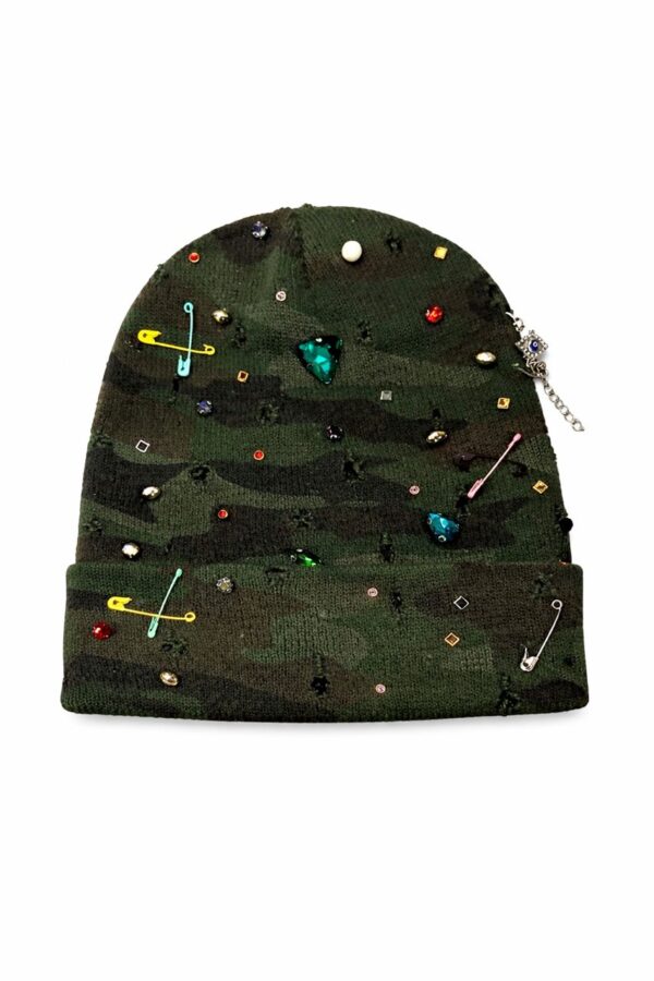 soc beanie camo