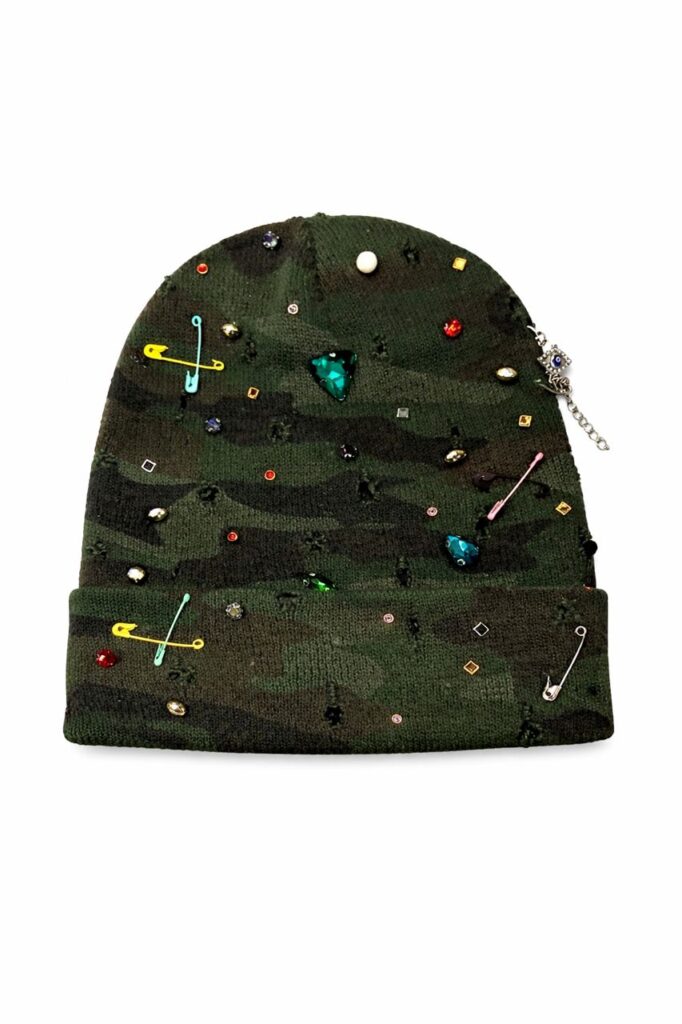 soc beanie camo